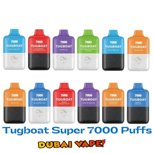 Tugboat Super 7000 Puffs Disposable Vape IN All UAE